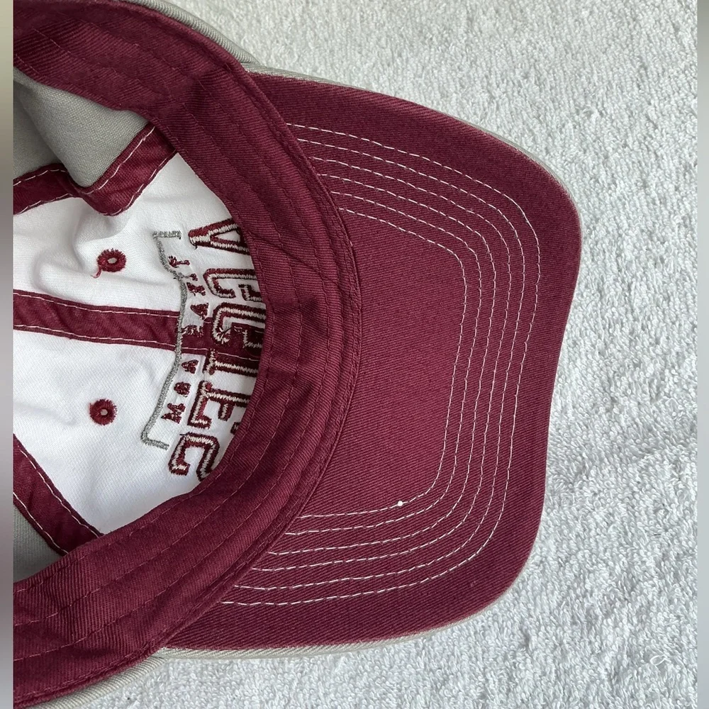 C.C White and Gray Texas A&M Aggies Hat